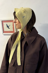 Damson Madder Butter Mini Bonnet - The Mercantile London