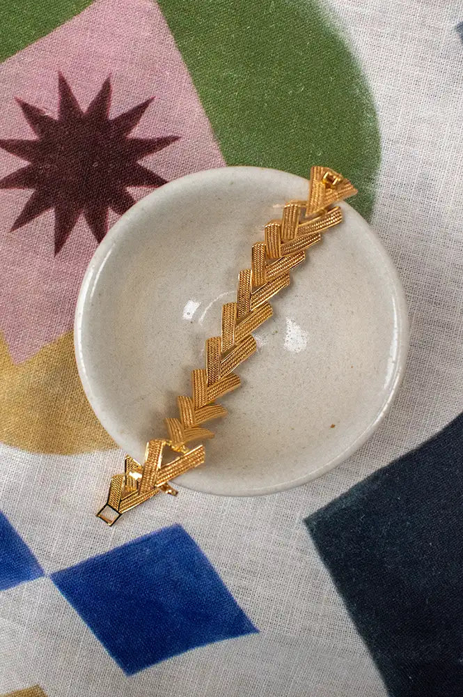 By-Bar Farrah Gold Bracelet - The Mercantile London