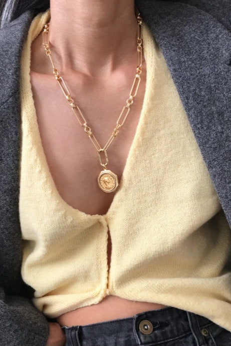 AW25 By Alona Karma Coin Pendant - The Mercantile London