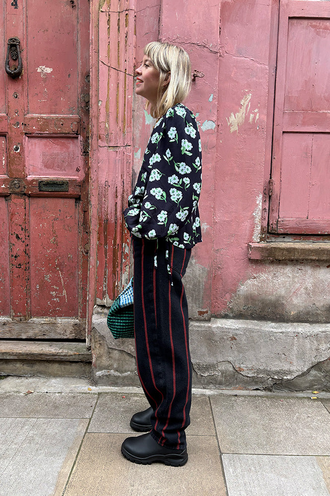 By-Bar Lew Rocky Stripe Trousers