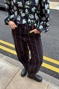 By-Bar Lew Rocky Stripe Trousers