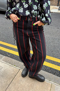 By-Bar Lew Rocky Stripe Trousers