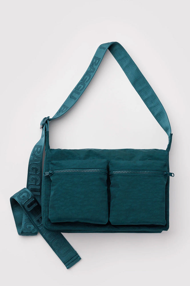Baggu Deep Sea Medium Cargo Crossbody Bag - The Mercantile London