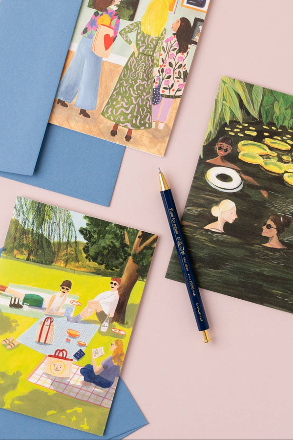 At the Park Card | Friendship | Summer Picnic | Plastic Free - The Mercantile London