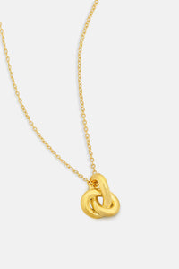 Gold Knot Necklace - The Mercantile London
