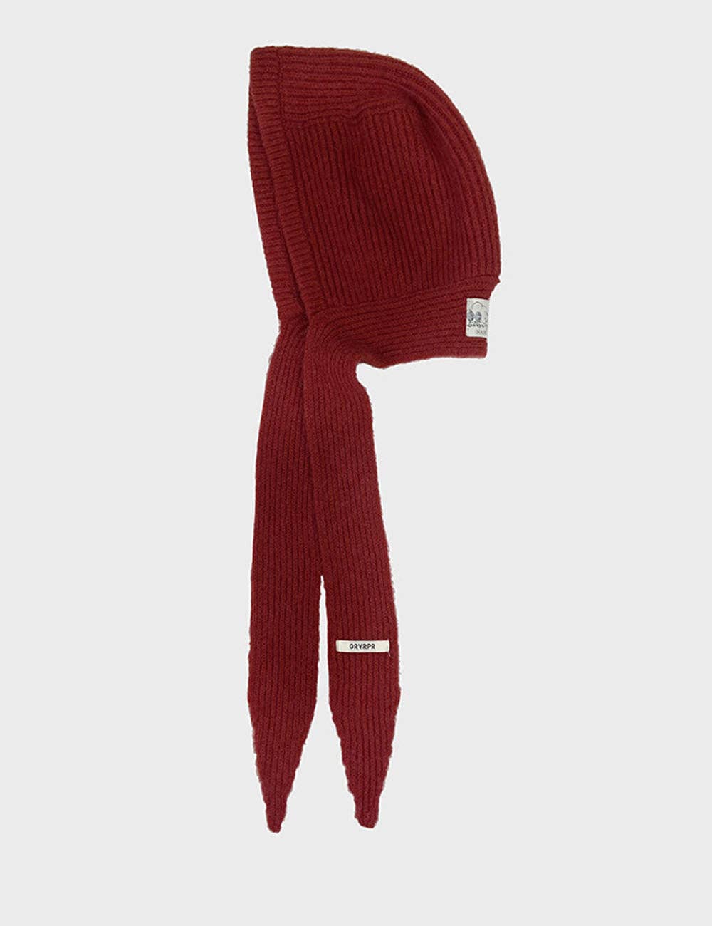 Mercantile Burgundy Scarf Tie Bonnet