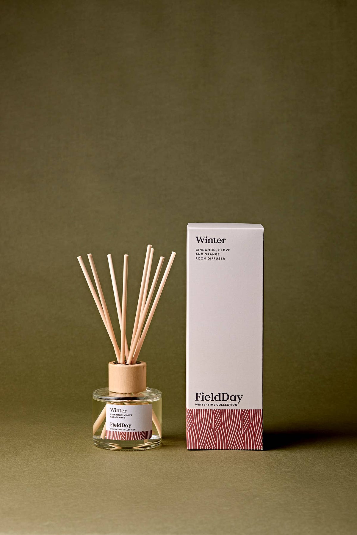 Christmas Winter Eco Friendly Reed Diffuser - The Mercantile London