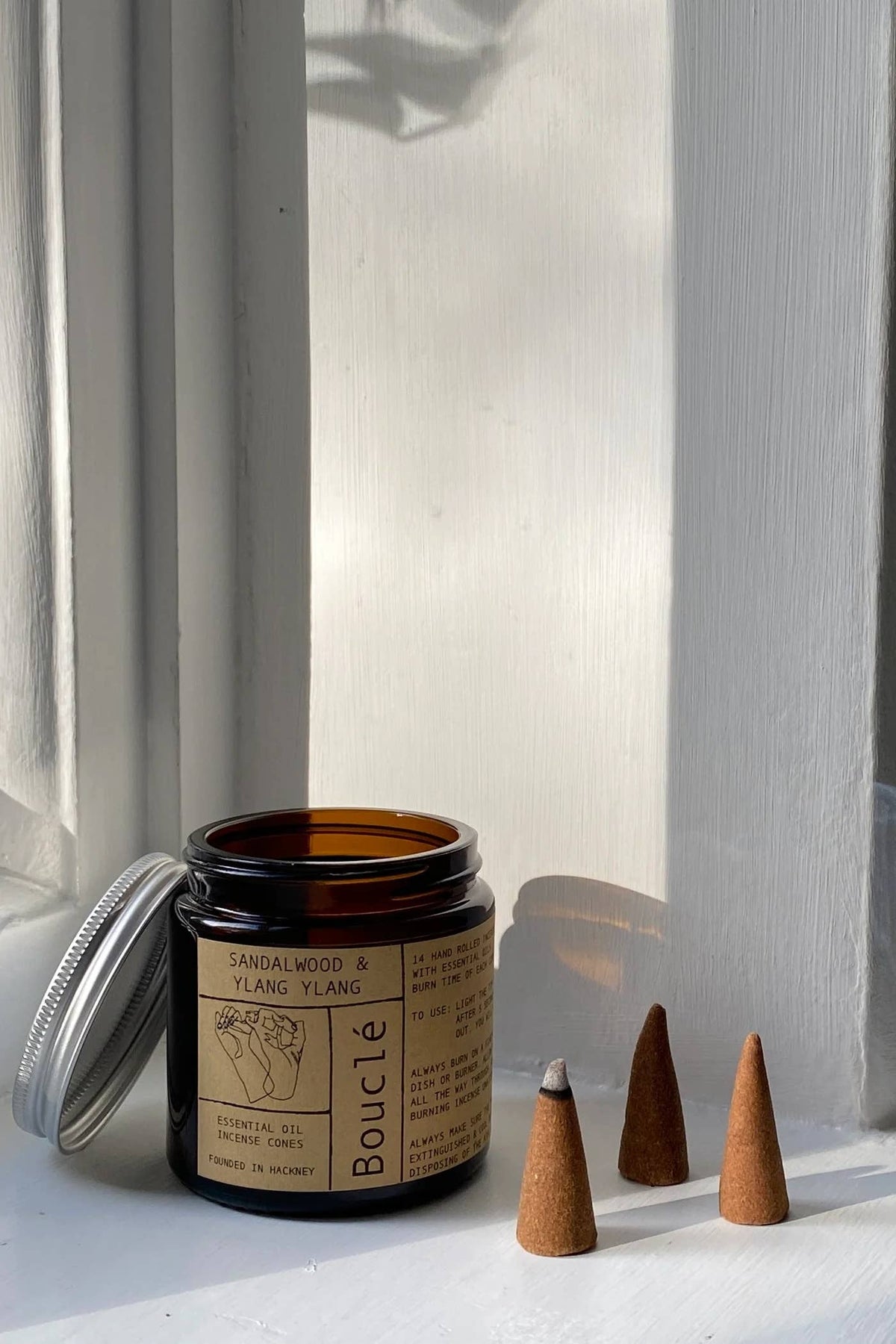 Rose & Bergamot Incense Cones - The Mercantile London