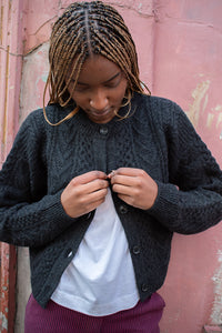 Komodo Charlie Cable Cardigan - The Mercantile London