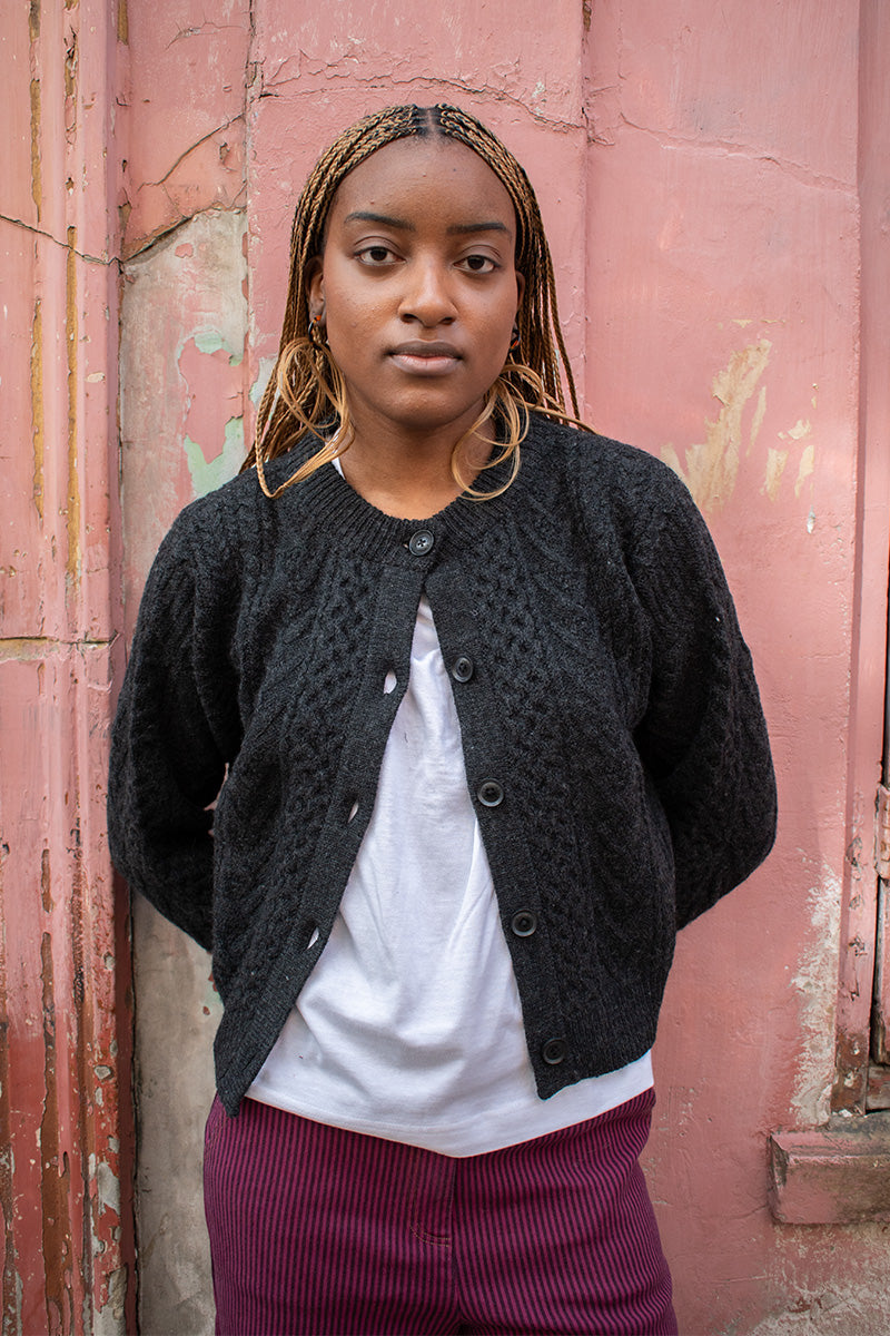Komodo Charlie Cable Cardigan - The Mercantile London