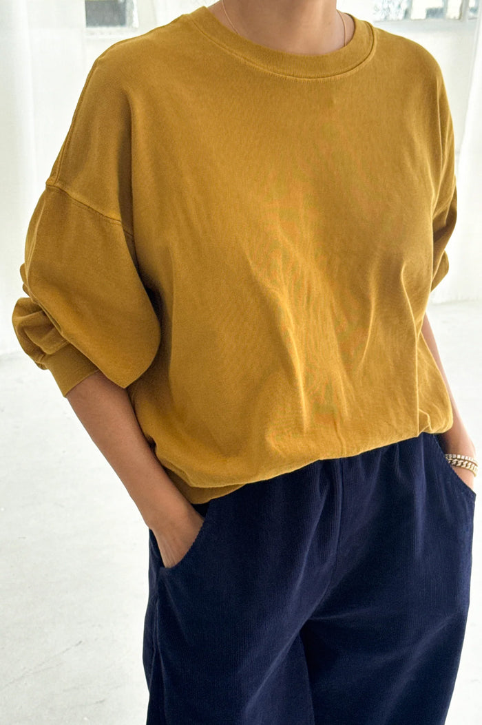 Le Bon Shoppe Cali Butterscotch Jersey Sweatshirt - The Mercantile London