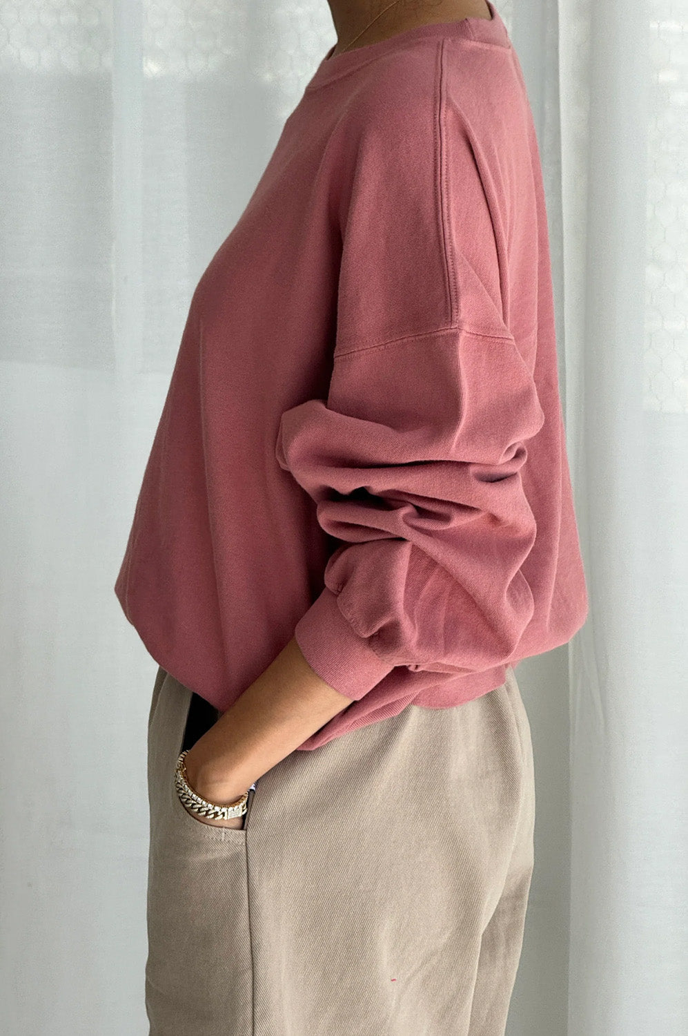 Le Bon Shoppe Cali Clay Jersey Sweatshirt - The Mercantile London