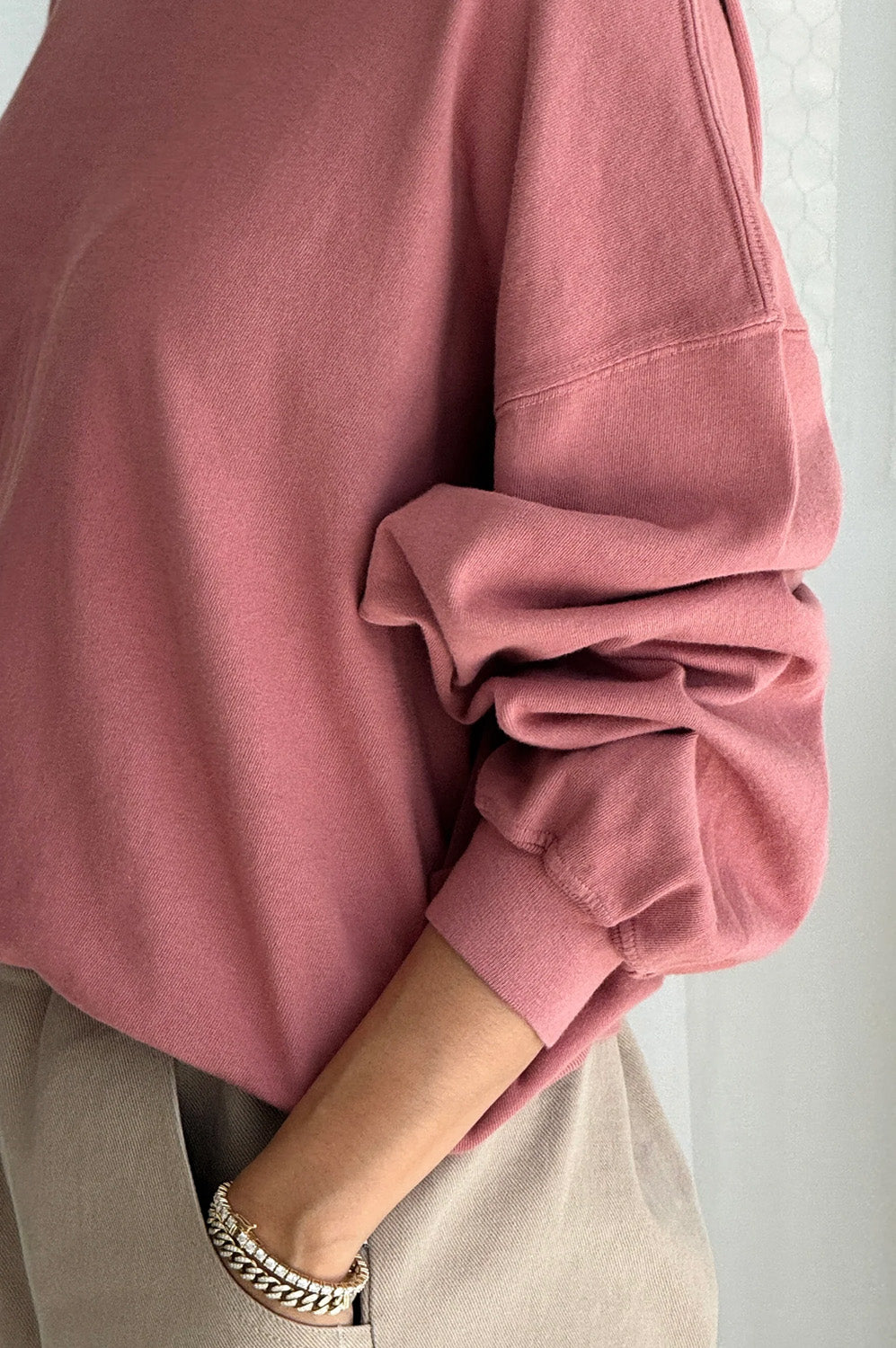 Le Bon Shoppe Cali Clay Jersey Sweatshirt - The Mercantile London