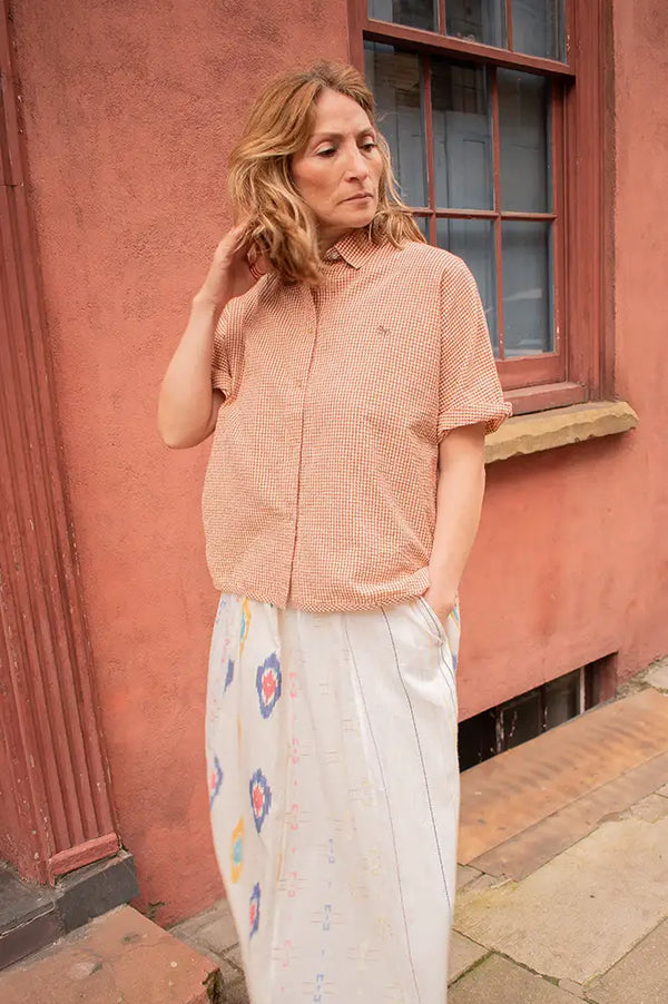 A.P Brown Gingham Shirt - The Mercantile London