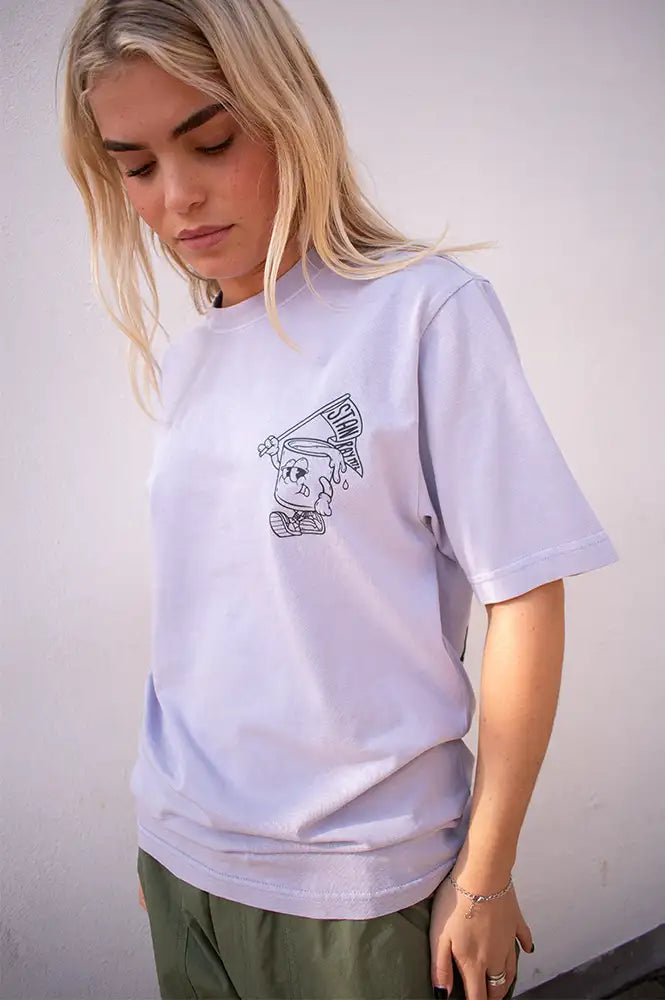 Stan Can Cosmic Purple Tee - The Mercantile London