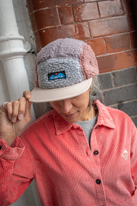 Kavu Pastel Moon Fur Ball Camp Cap - The Mercantile London