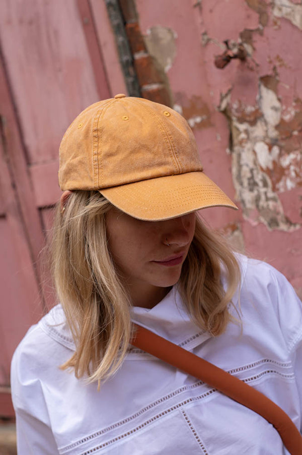 Beechfield Low Profile Mustard Cap - The Mercantile London