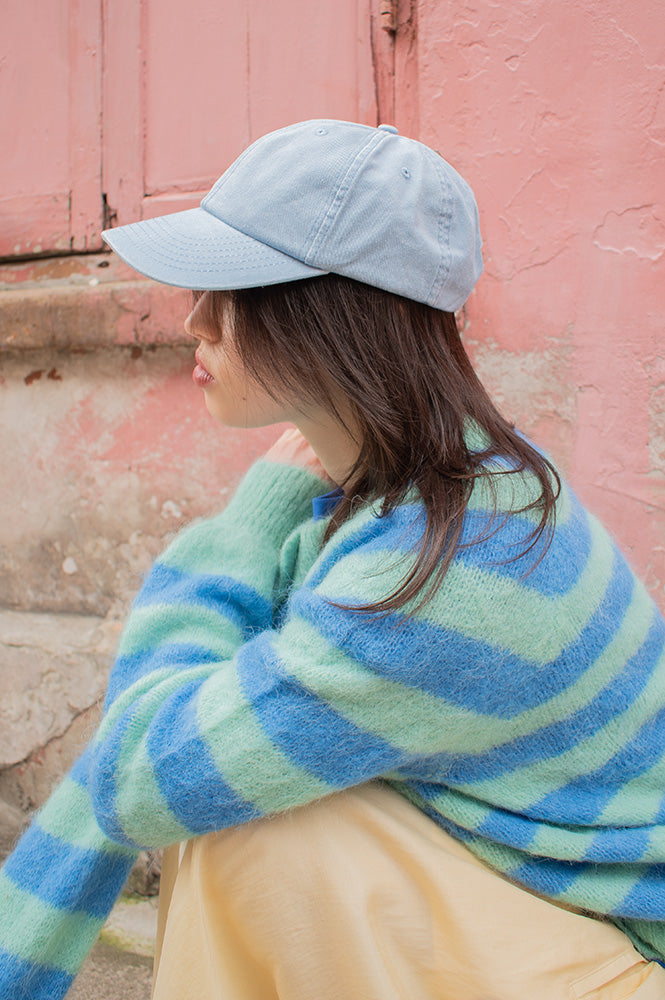 Beechfield Low Profile Light Blue Cap - The Mercantile London