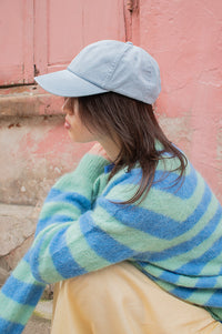 Beechfield Low Profile Light Blue Cap - The Mercantile London