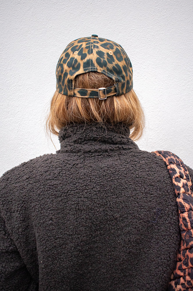 ICHI Ava Leopard Cap