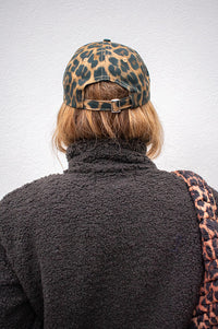 ICHI Ava Leopard Cap