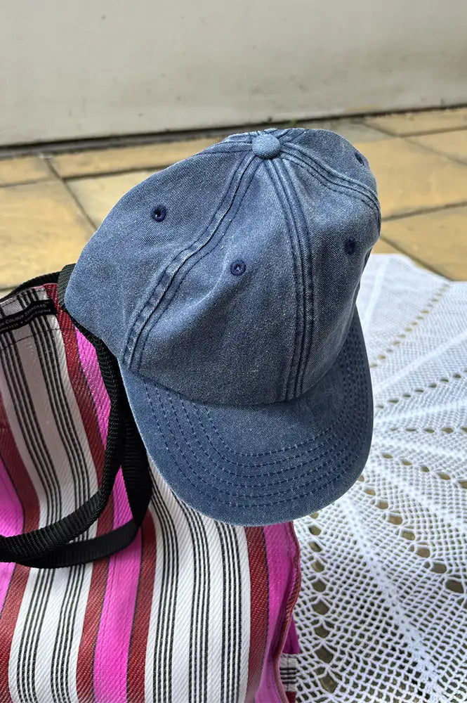 Beechfield Low Profile Denim Blue Cap