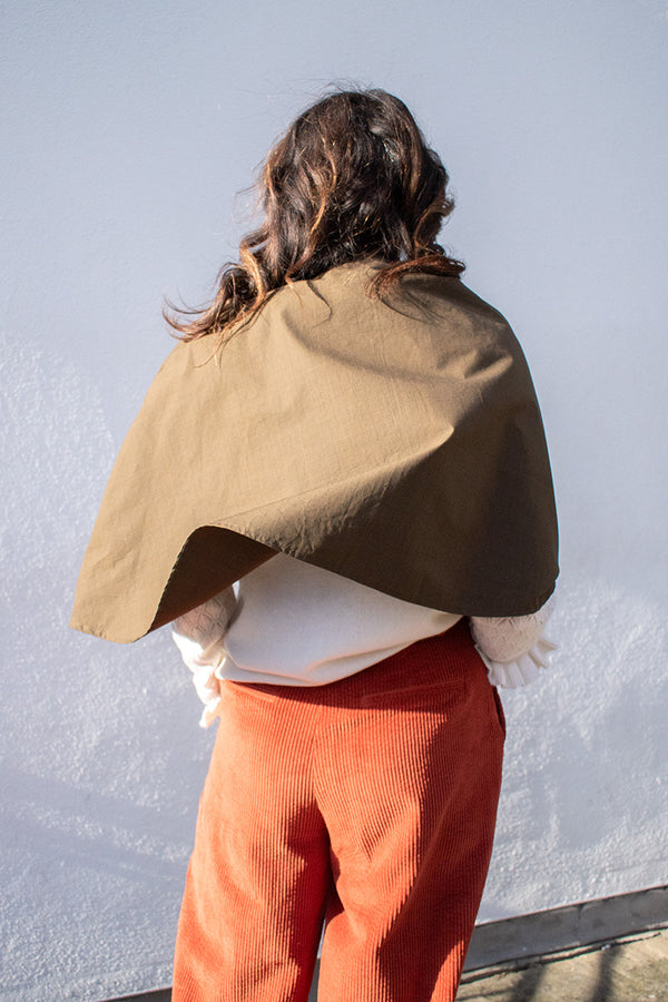 Kate Sheridan Prince Of Wales Canopy Cape - The Mercantile London