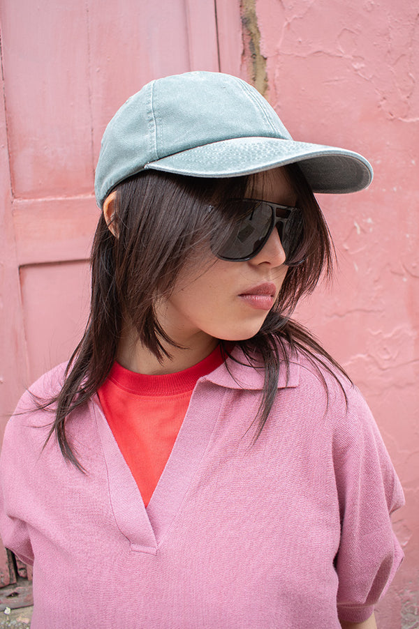 Beechfield Low Profile Sage Green Cap - The Mercantile London