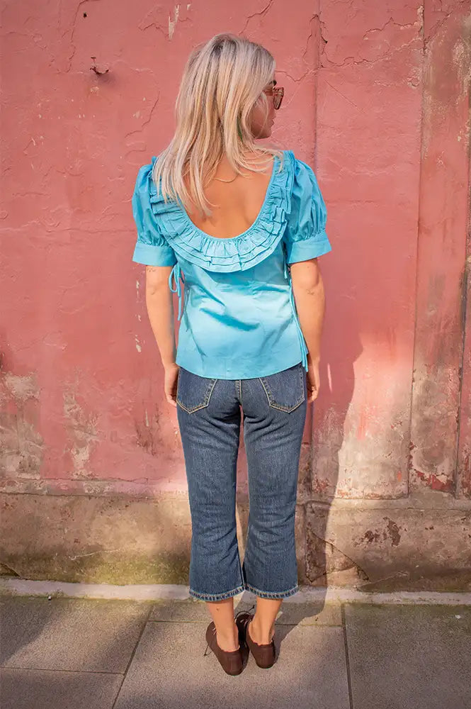 Dr Denim Kaya Capri Dark Retro Vintage Jeans - The Mercantile London