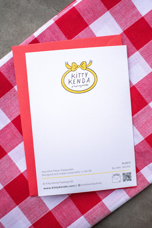 Kitty Kenda You Make My Heart Happy Card