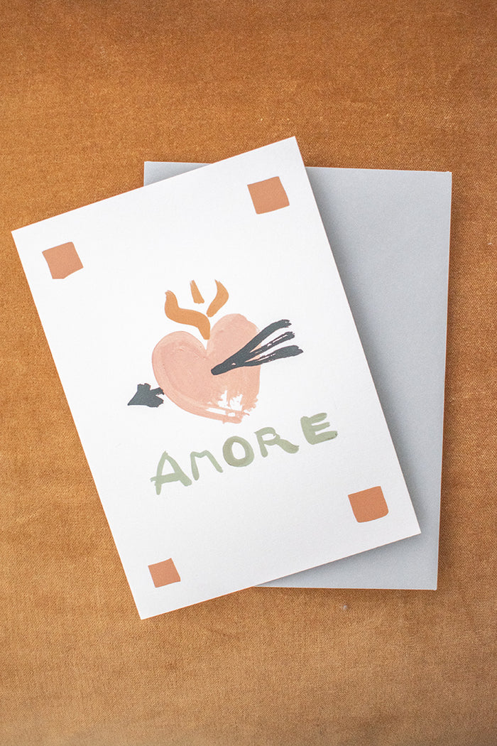 Katie Leamon Amore Greeting Card