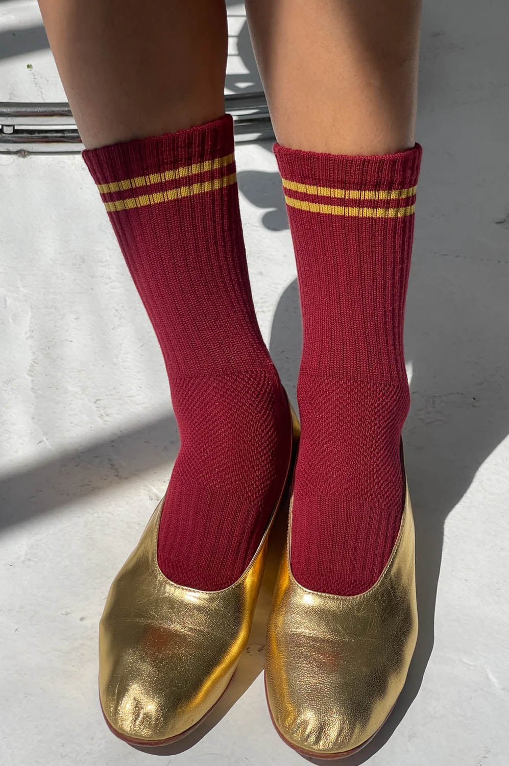 Le Bon Shoppe Boyfriend Cardinal Socks - The Mercantile London
