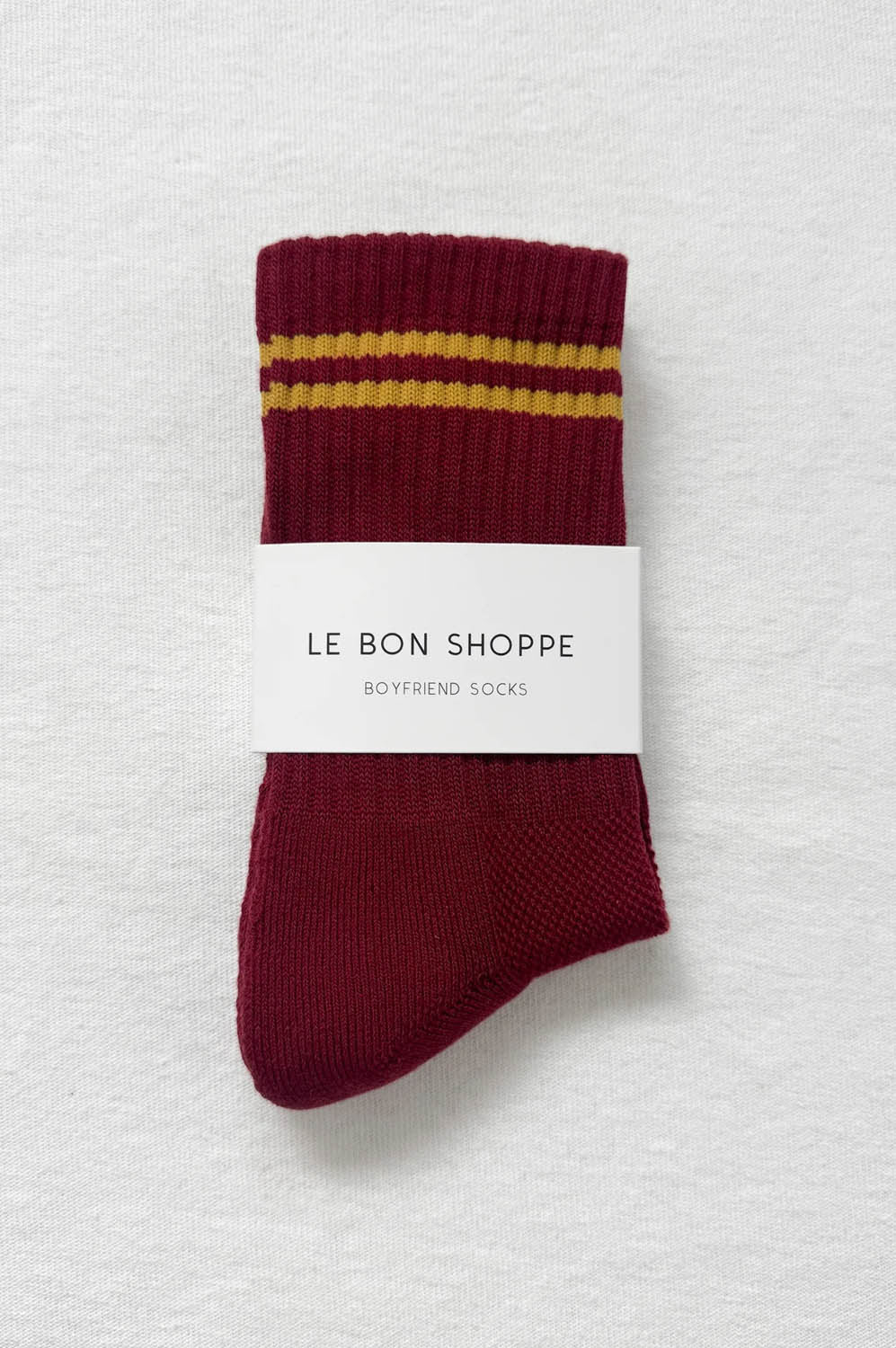 Le Bon Shoppe Boyfriend Cardinal Socks - The Mercantile London