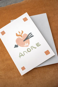Katie Leamon Amore Greeting Card