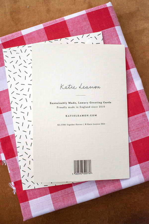 Katie Leamon Together Forever Valentines Card