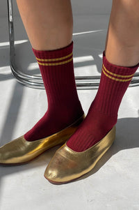 Le Bon Shoppe Boyfriend Cardinal Socks - The Mercantile London