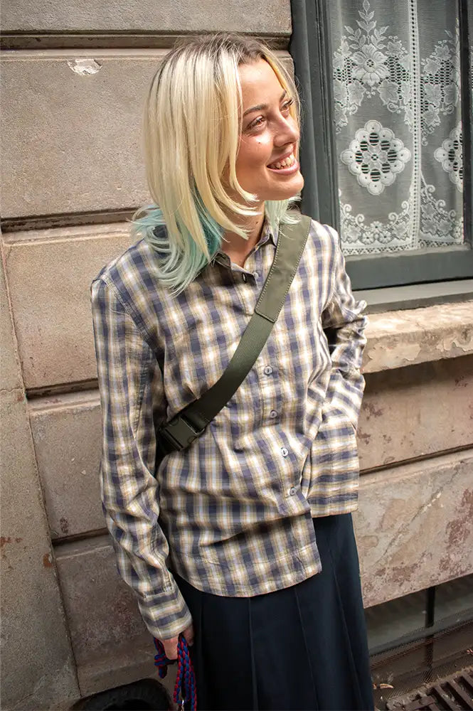 Damson Madder Solana Cardamon Check Shirt