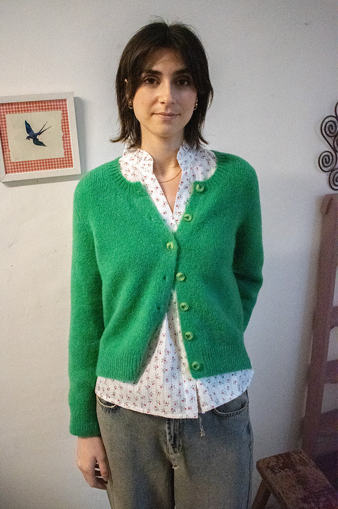 Maison Anje Brumy Jade Cardigan - The Mercantile London