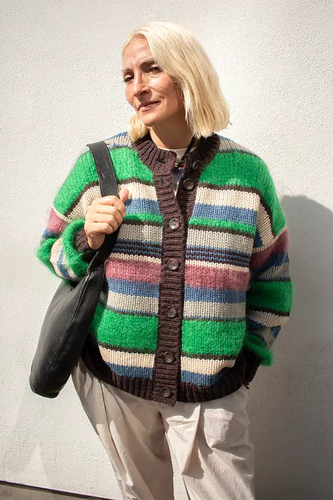 Stella Nova Multicolour Striped Cardigan