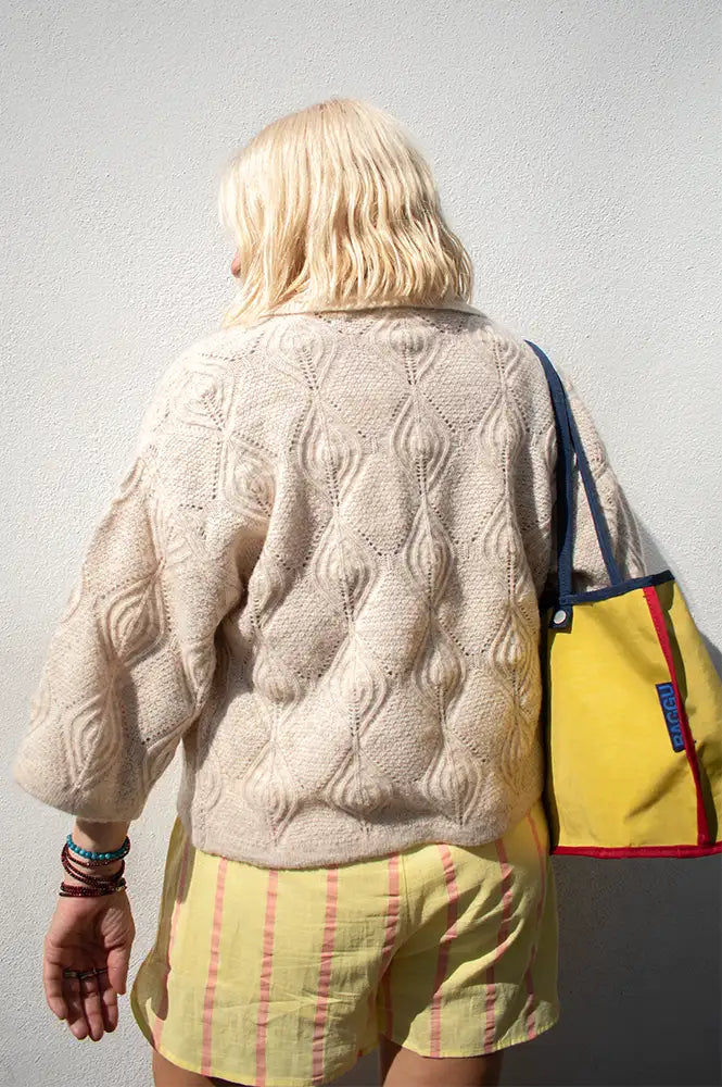 Object Kasia Flora Birch Cardigan