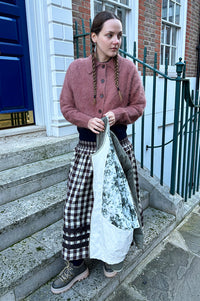 Bellerose Datco Mahogany Angora-Blend Cardigan