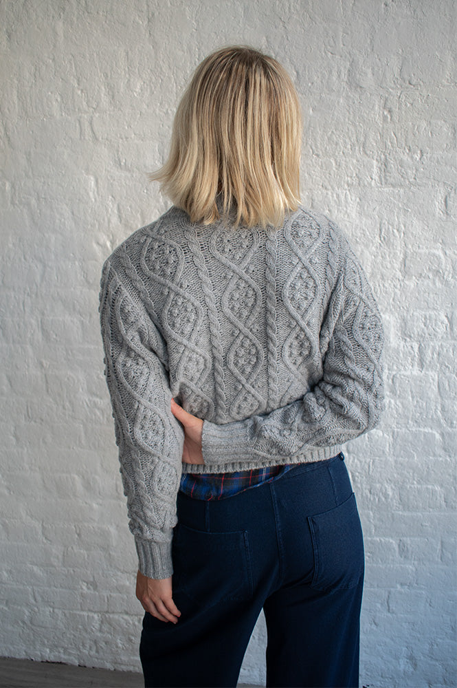 Petite Mendigote Marcus Grey Cardigan - The Mercantile London