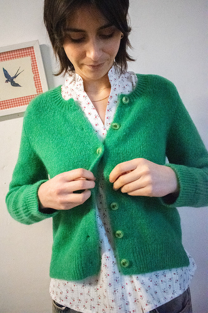 Maison Anje Brumy Jade Cardigan - The Mercantile London