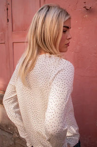 Fransa Malen Polka Dot Cardigan - The Mercantile London