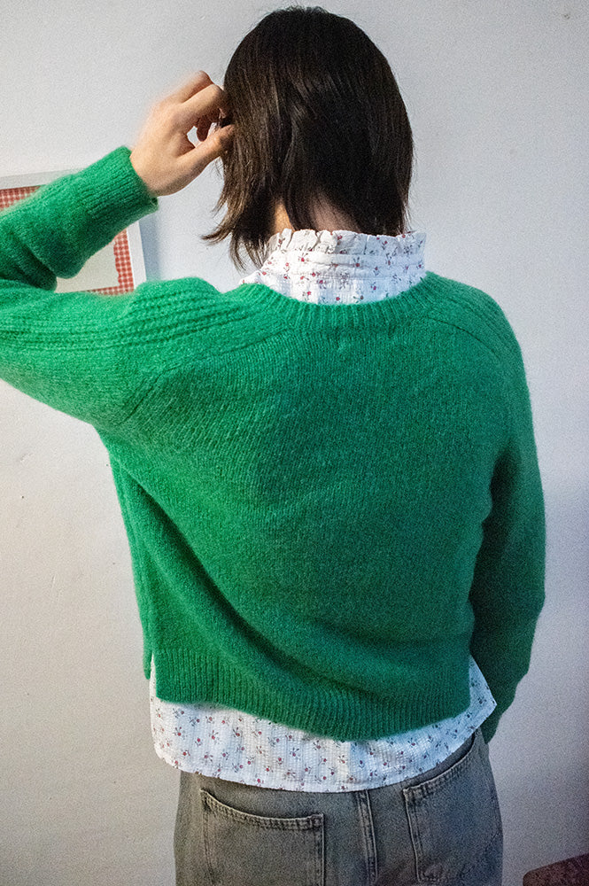 Maison Anje Brumy Jade Cardigan - The Mercantile London