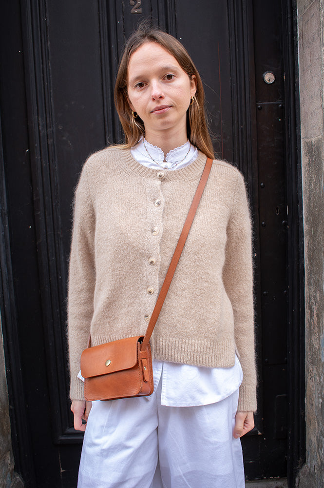 Maison Anje Brumy Sand Cardigan - The Mercantile London