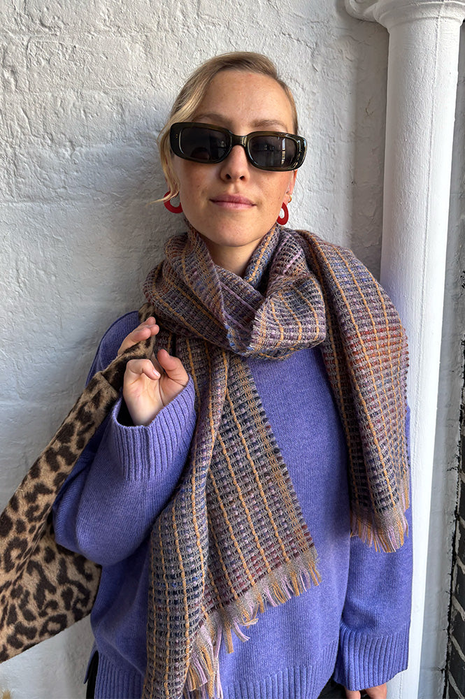 Cash CA Periwinkle Crew Neck Jumper - The Mercantile London