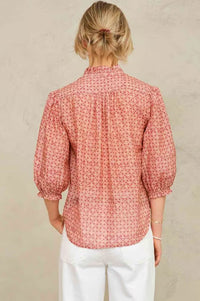 M.A.B.E Cassia Pink Blouse - The Mercantile London