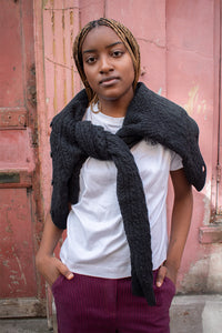 Dedicated Vadstena Cat Pose White T-Shirt - The Mercantile London