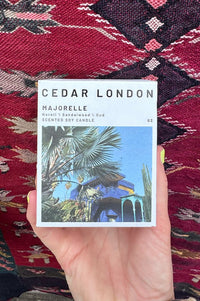 Cedar London Majorelle Candle Jar - The Mercantile London